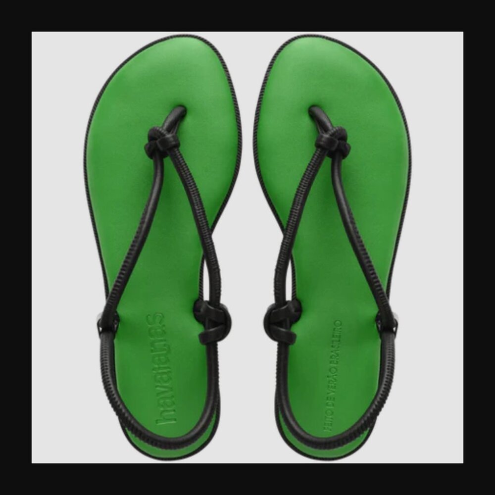 Havaianas Brand New in Box Women's Una Acai Sandals - Size 10 - Vacation Fun!